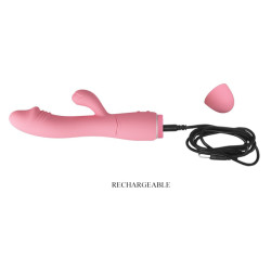 Pretty Love Vibromasseur Rabbit Snappy 9.5 x 3.2cm Rose Pastel